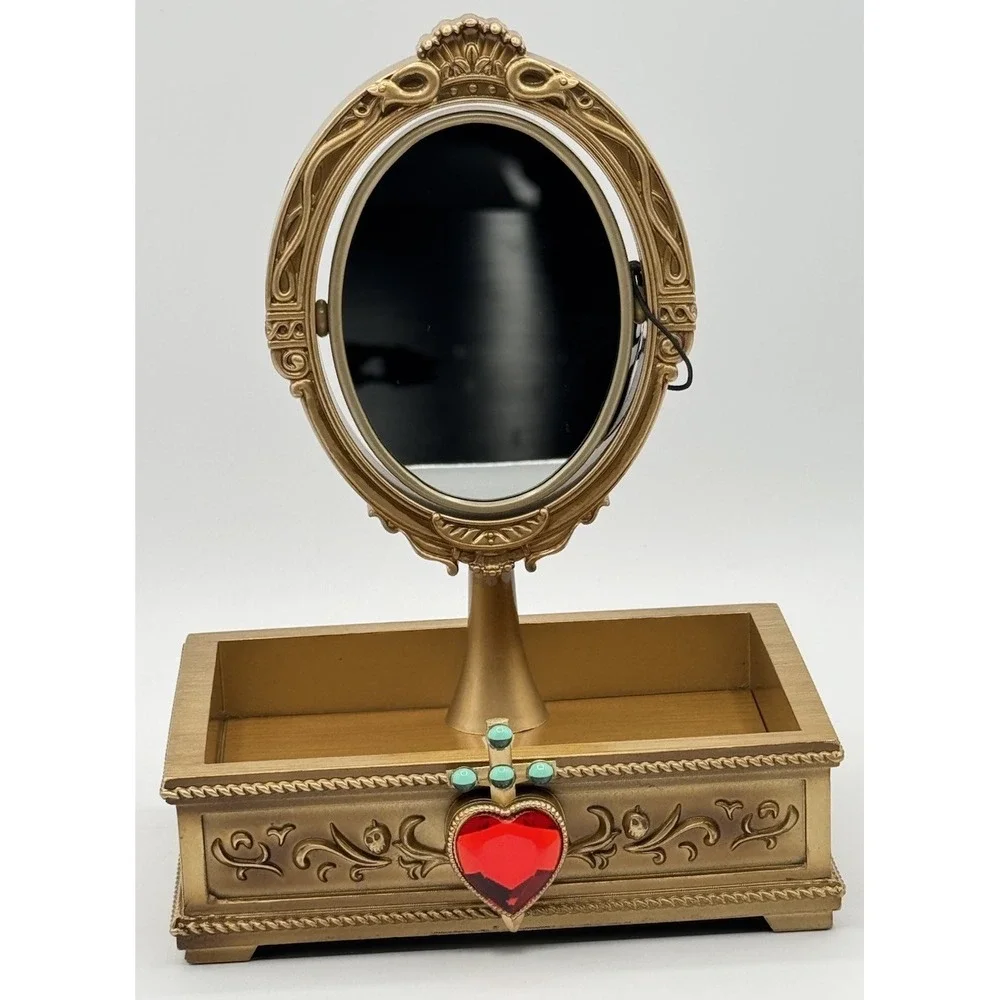 Bath Body Works Disney Evil Queen Magic Mirror Light Up Jewelry Tray Villains